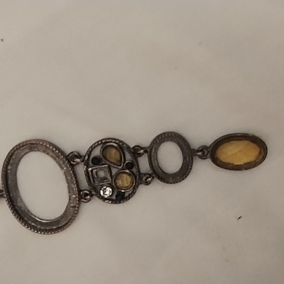 Handmain bohemian style pendant with chain - Picture 2 of 3